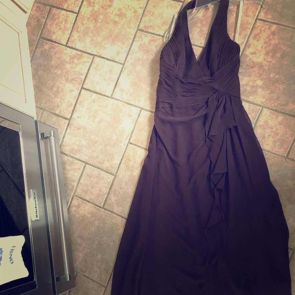 Full length Brown dress